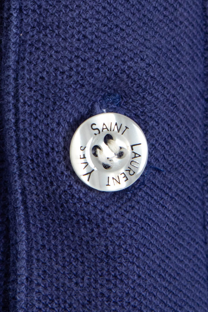 Image of YSL Long Sleeve Polo Shirt (M)