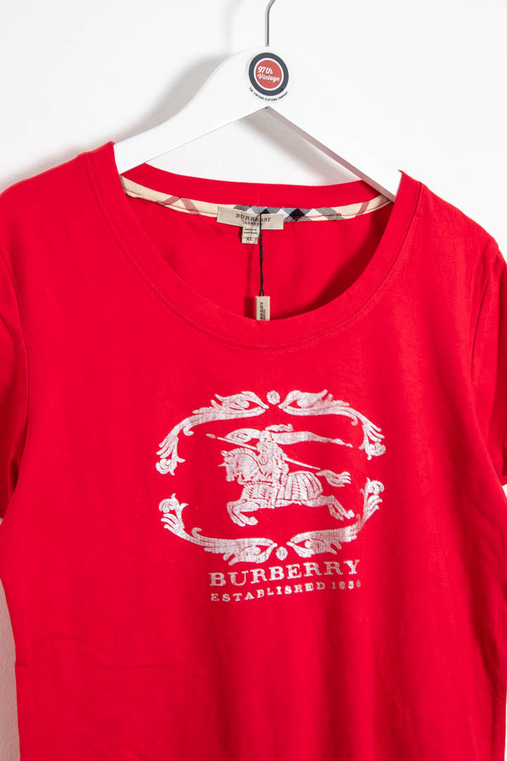 Image of Women's BNWT Burberry Logo Top (L)