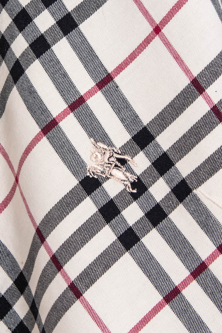 Women's Burberry Nova Check Short Sleeve Shirt (XS)