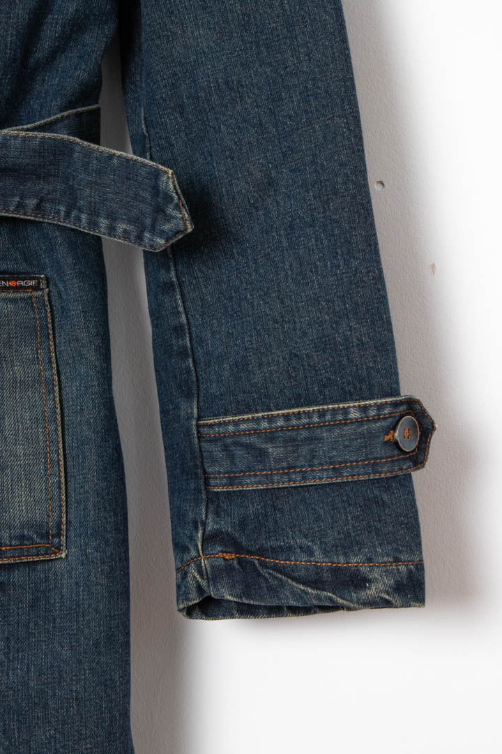 Image of Women's Energie Denim Trench Coat (L)