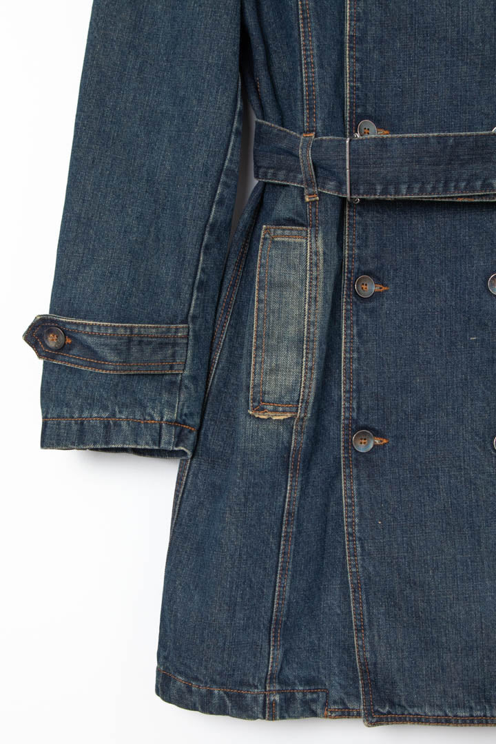 Image of Women's Energie Denim Trench Coat (L)