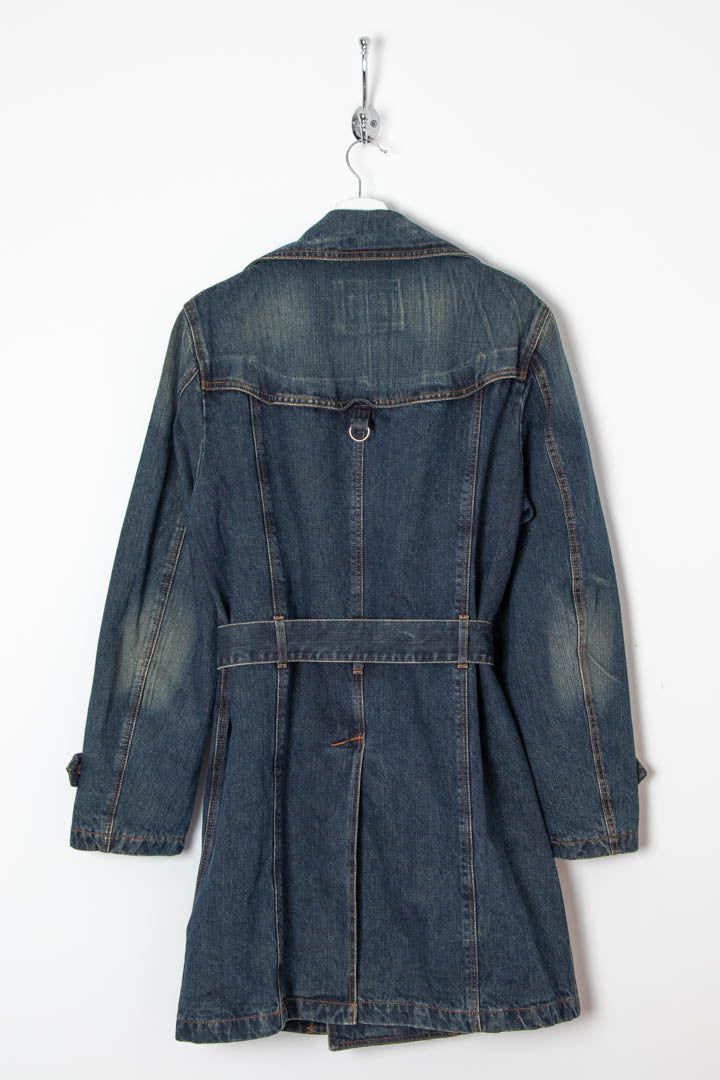 Image of Women's Energie Denim Trench Coat (L)