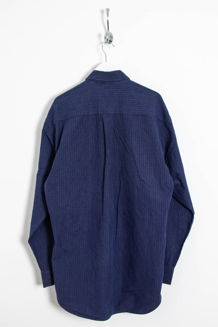 Image of Christian Dior Long Sleeve Windowpane Checkered Shirt (M)
