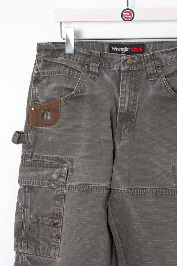 Image of Wrangler Riggs Ripstop Cargo Trousers (W32 x L30)