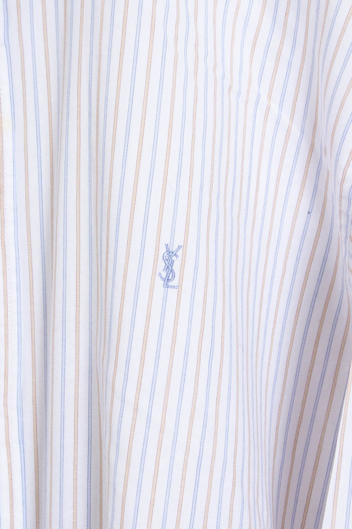 YSL Long Sleeve Pinstripe Shirt (M)