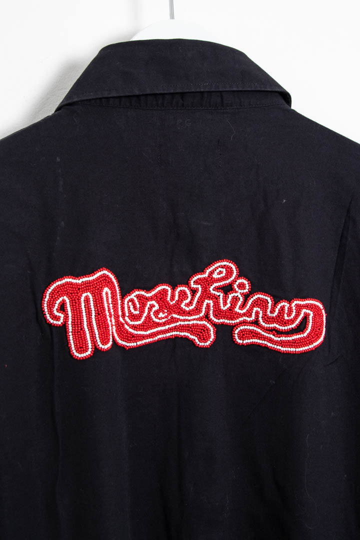 Image of Moschino Back Logo Long Sleeve Shirt (XL)