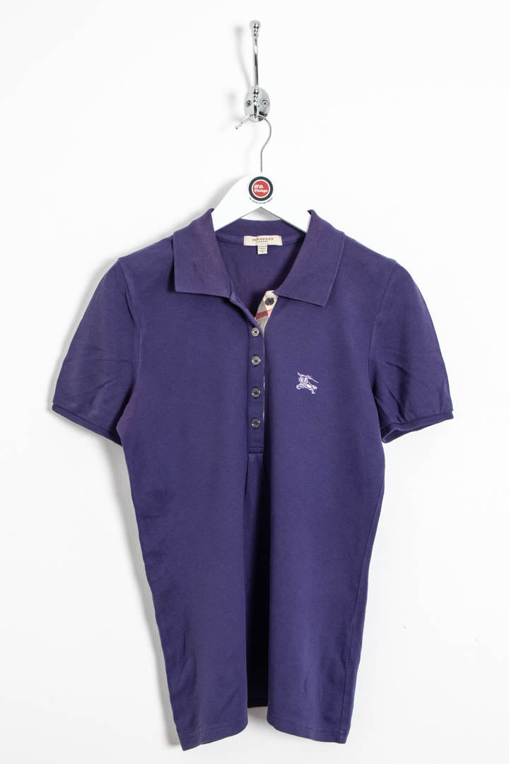 Image of Women's Burberry Short Sleeve Polo Shirt (S)