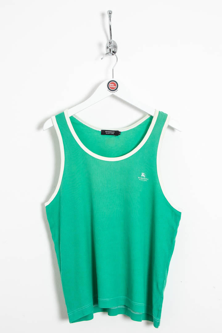 Image of Burberry Black Label Ribbed Tank Top (S)