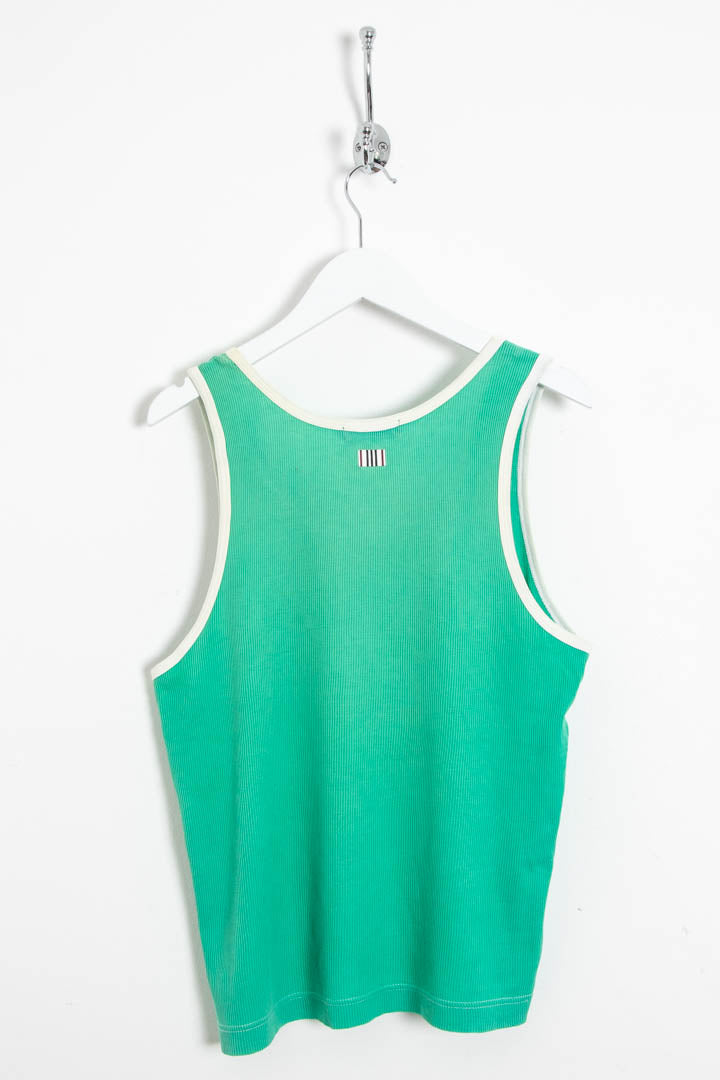 Image of Burberry Black Label Ribbed Tank Top (S)