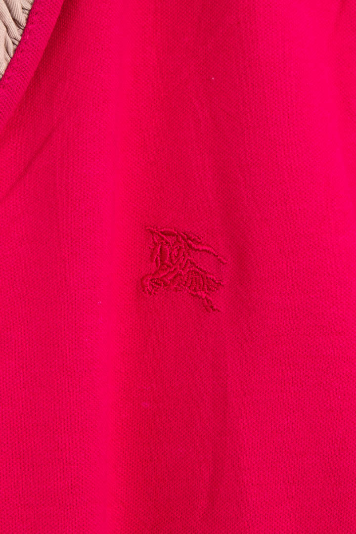 Image of Women's Burberry Brit Long Sleeve Polo Shirt (L)