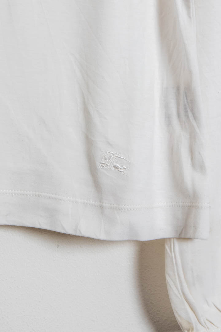 Image of Women's Burberry Ruffled Blouse (L)