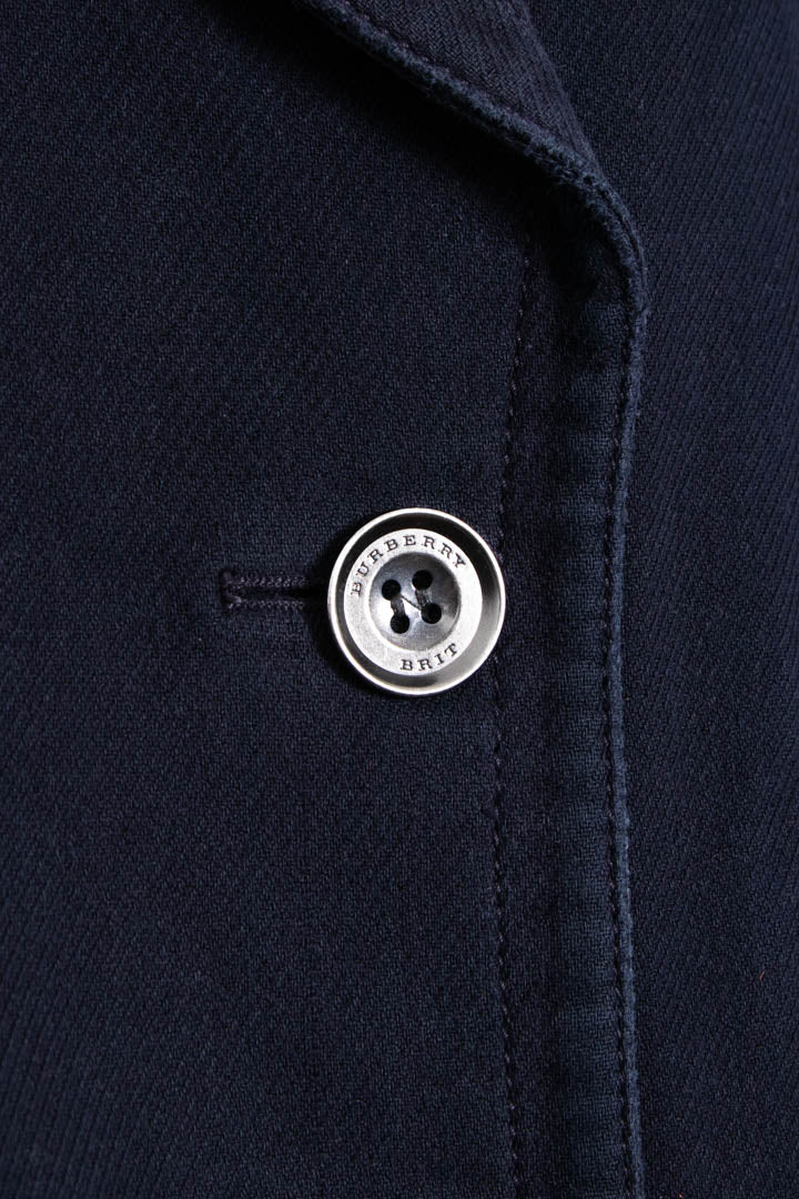 Image of Women's Burberry Double Breasted Pea Coat (L)