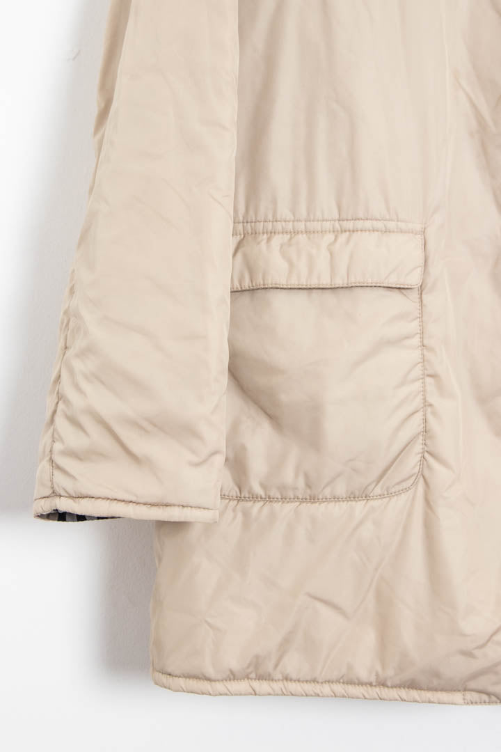 Image of Women's Burberry Nova Check Reversible Coat (L)