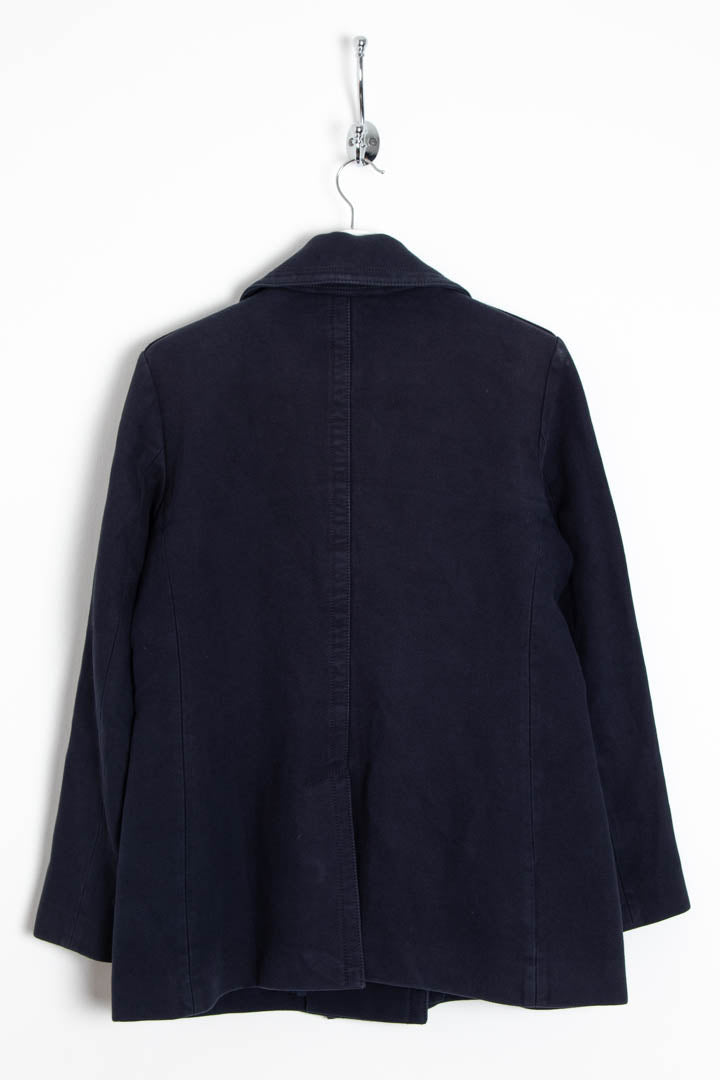 Image of Women's Burberry Double Breasted Pea Coat (L)