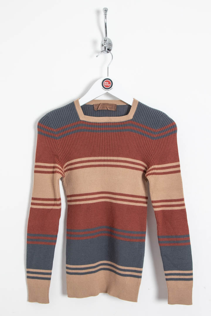 Women's Yves Saint Laurent Tricots Wool Ribber Sweater (XS)