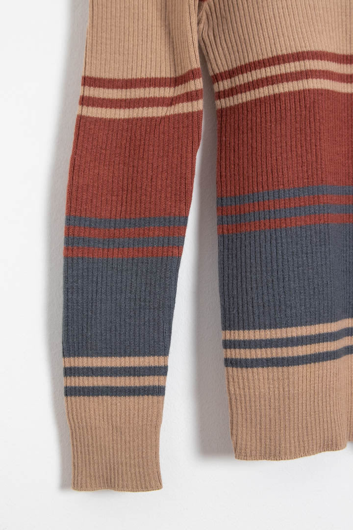 Image of Women's Yves Saint Laurent Tricots Wool Ribbed Sweater (XS)