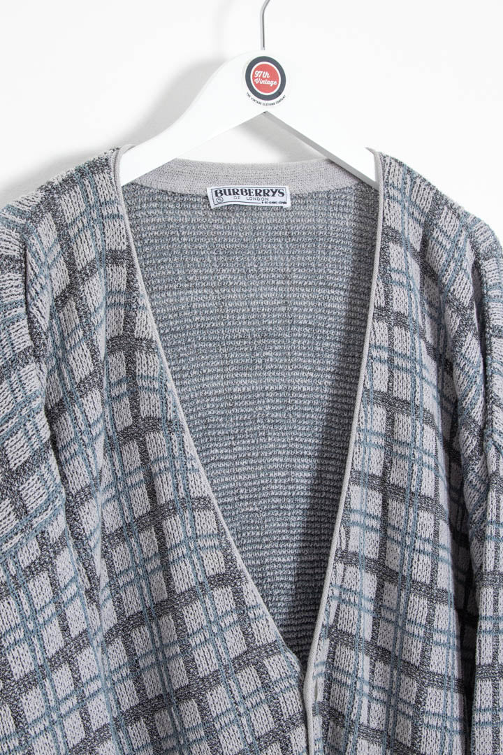 Image of Burberry Button Up Knitted Cardigan (L)