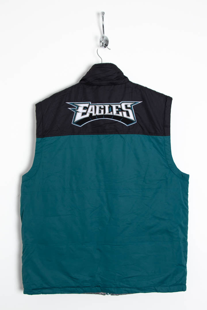 Image of Philadelphia Eagles NFL Reversible Windbreaker Vest (L)