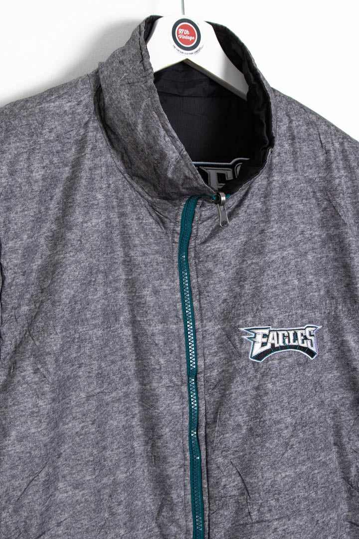 Image of Philadelphia Eagles NFL Reversible Windbreaker Vest (L)