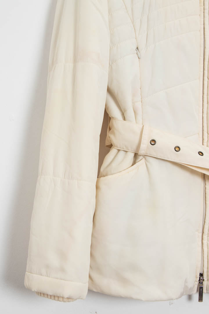 Image of Women's Burberry Belted Quilted Jacket (S)