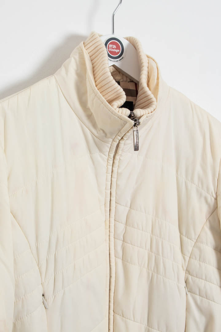 Image of Women's Burberry Belted Quilted Jacket (S)