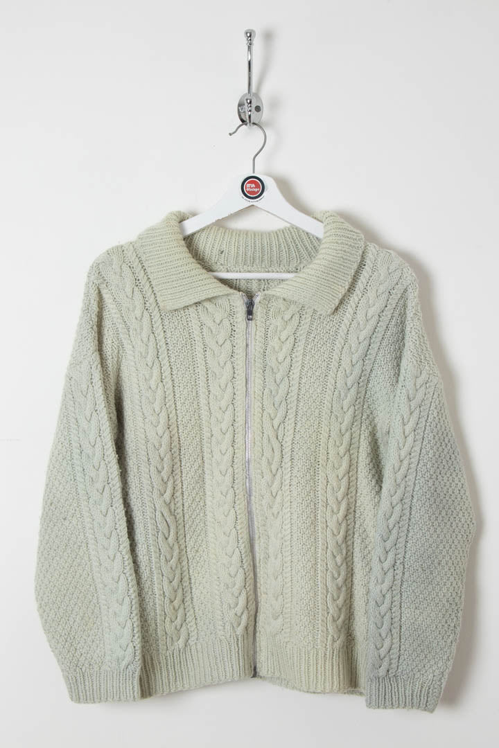 Image of Women's Knitted Zip Up Cardigan (M)