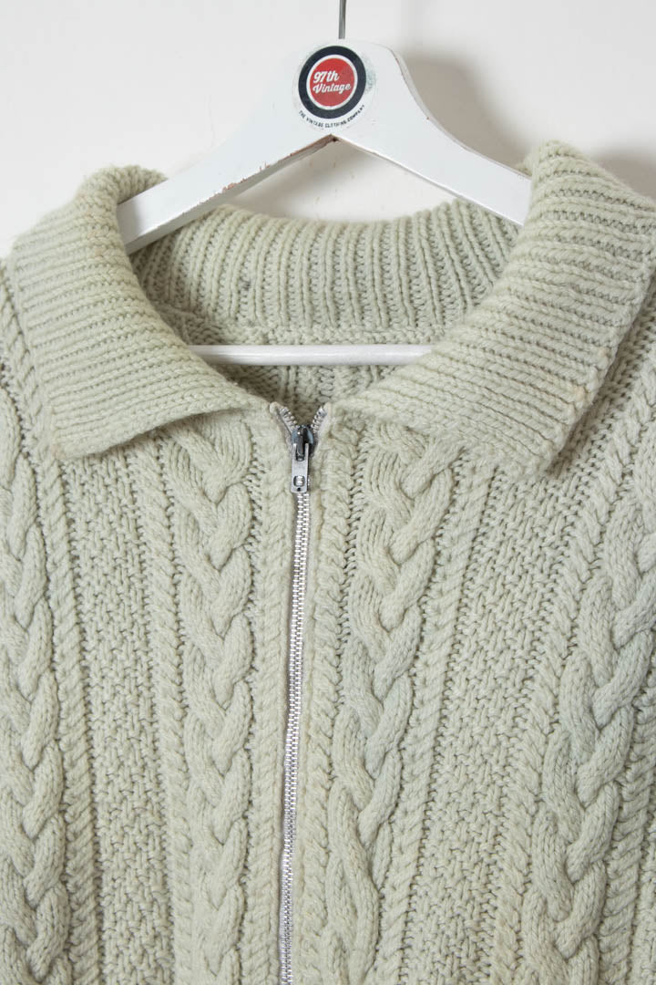 Image of Women's Knitted Zip Up Cardigan (M)