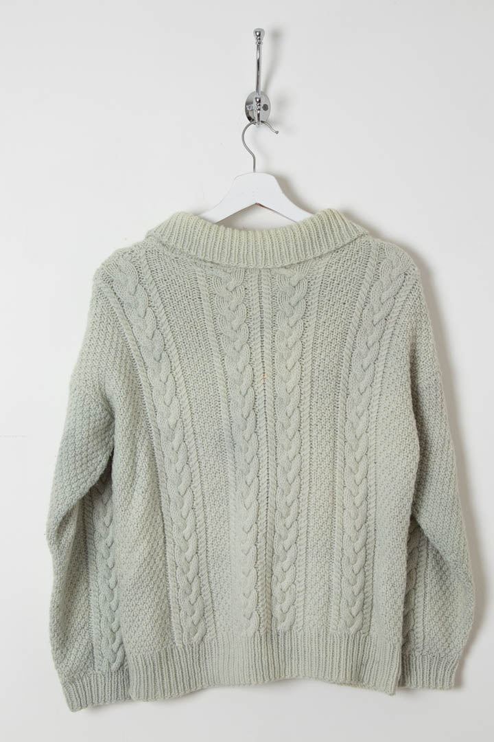 Image of Women's Knitted Zip Up Cardigan (M)