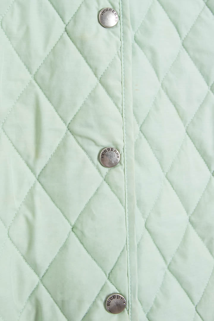 Image of Women's Burberry Nova Check Lined Quilted Jacket (M)