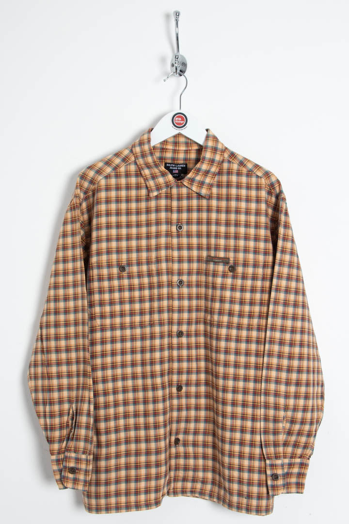 Ralph Lauren Polo Jeans Long Sleeve Flannel Shirt (S)