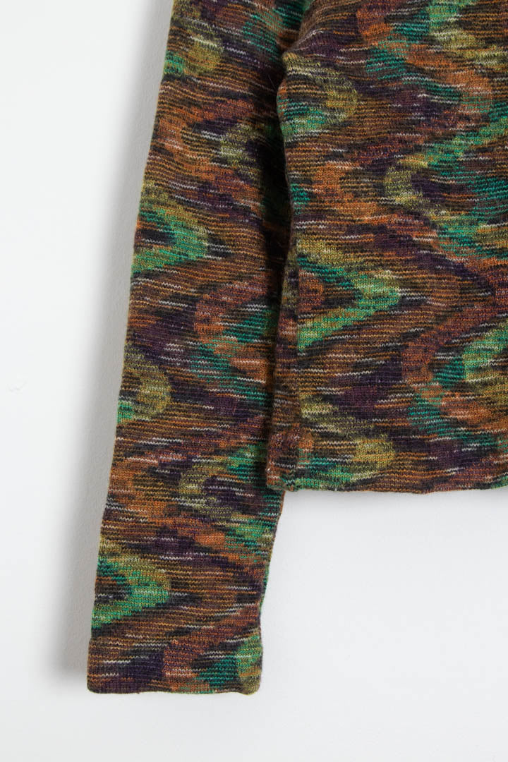Image of Missoni Knitted Mock Neck Jumper (XS)