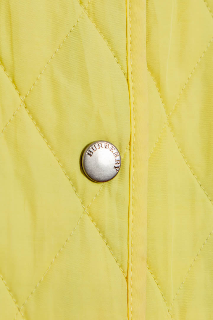 Image of Women's Burberry Nova Check Lined Quilted Jacket (M)