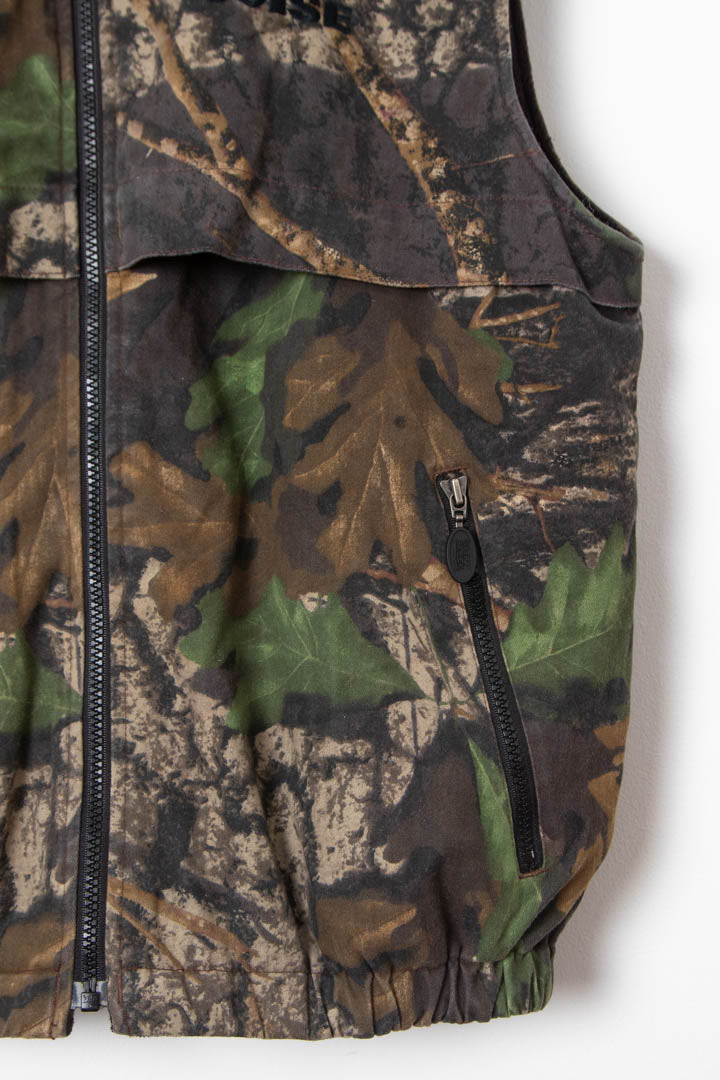 Image of Realtree Camo Fleece Lined Vest (S)