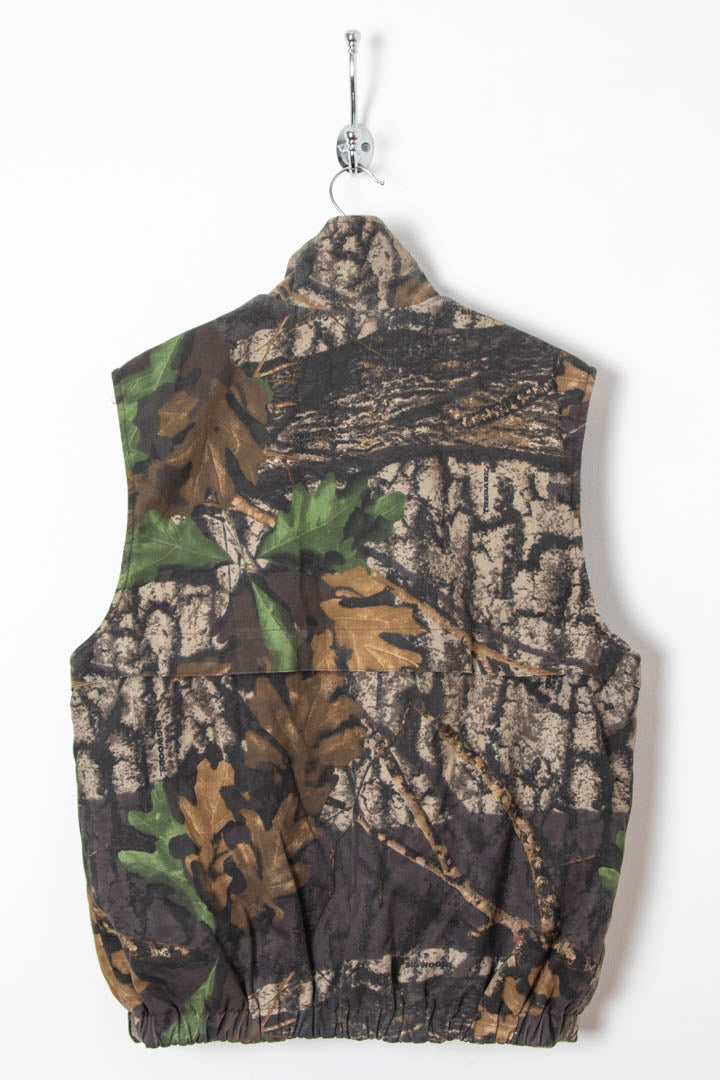 Image of Realtree Camo Fleece Lined Vest (S)