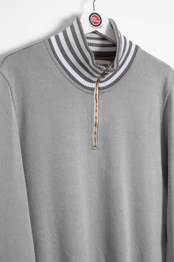 Image of 2008 Stone Island Denims 1/4 Zip Jumper (M)