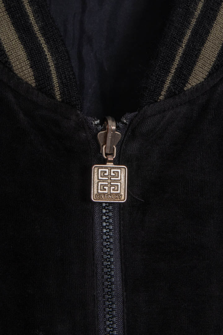 Image of Givenchy Reversible Silk Bomber Jacket (L)