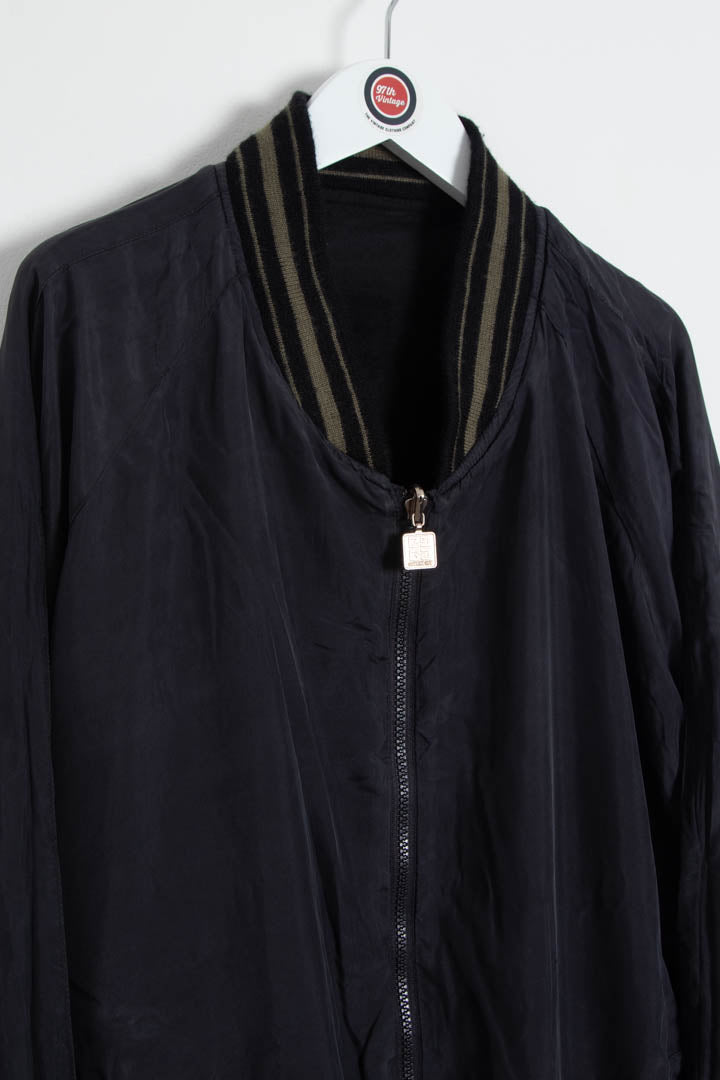 Image of Givenchy Reversible Silk Bomber Jacket (L)