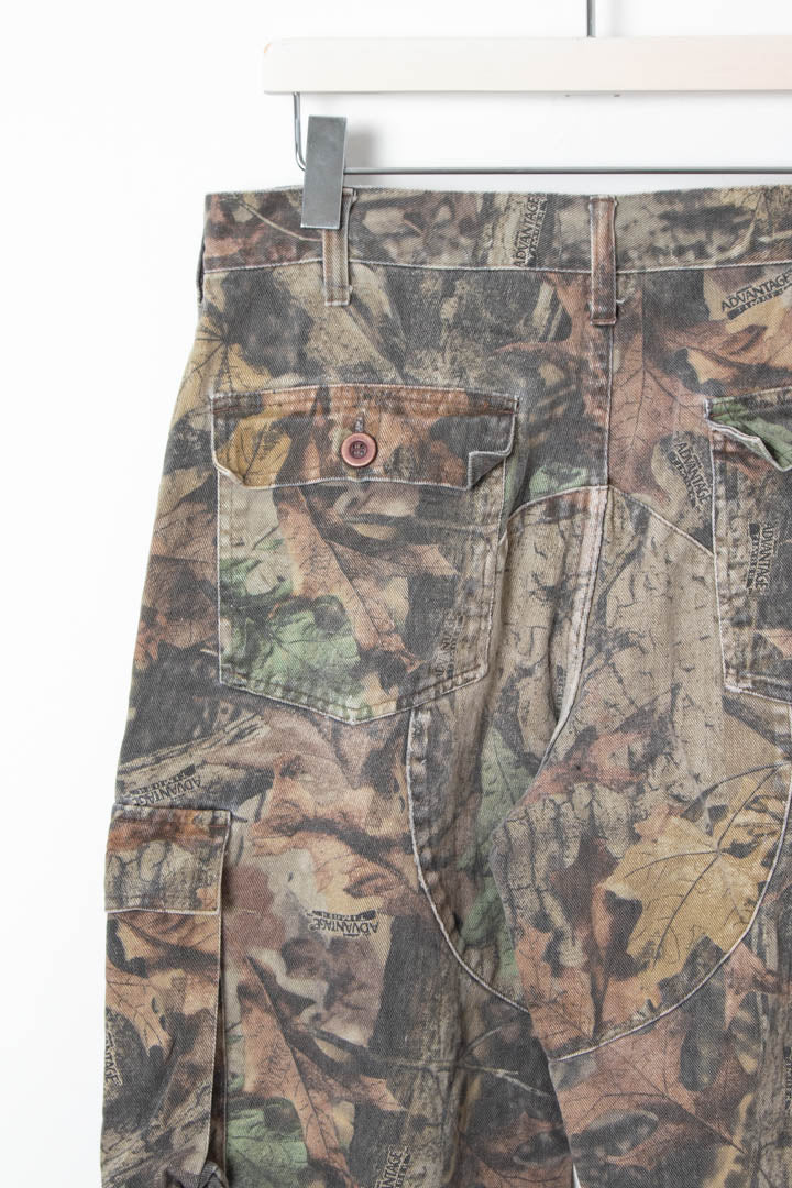 Image of Realtreee Camo Cargo Denim Jeans (W32 x L30)