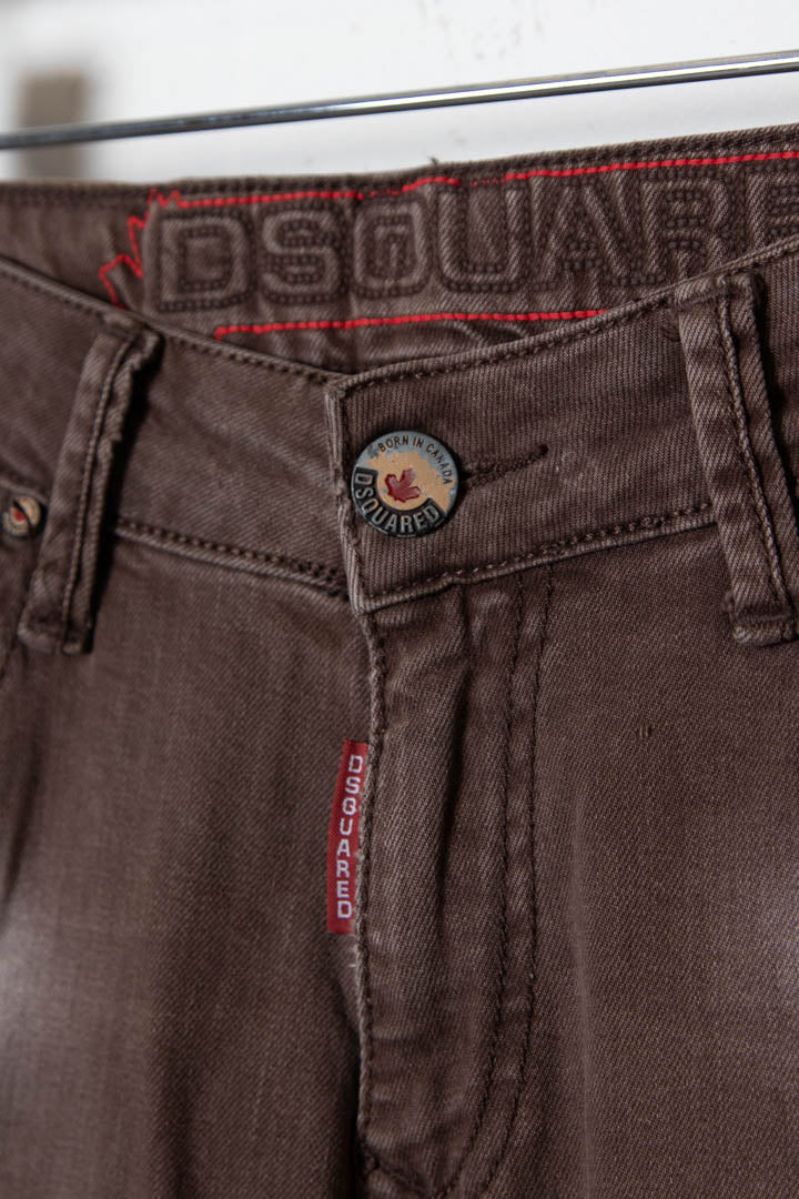 Image of Dsquared2 Slim Fit Denim Jeans (W30 x L32)
