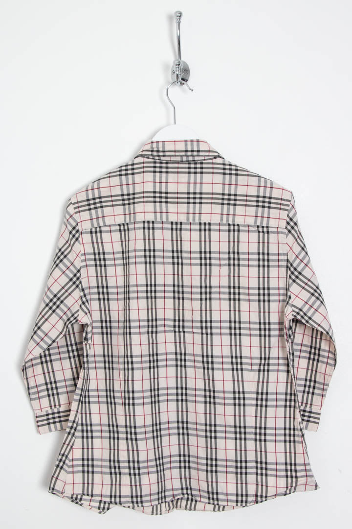 Image of Women's Burberry Nova Check Long Sleeve Shirt (M)