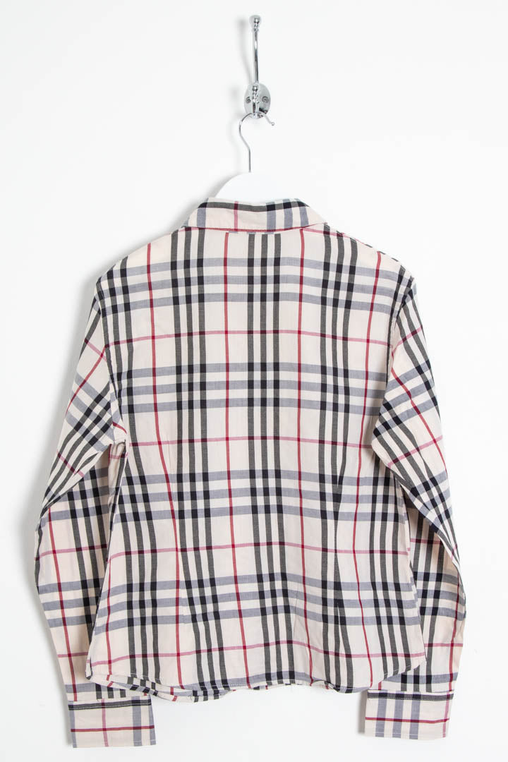 Image of Women's Burberry Nova Check Long Sleeve Shirt (M)