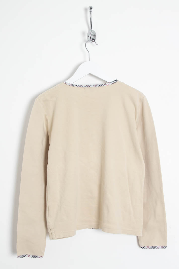 Image of Women's Burberry Zip Up Cardigan (S)