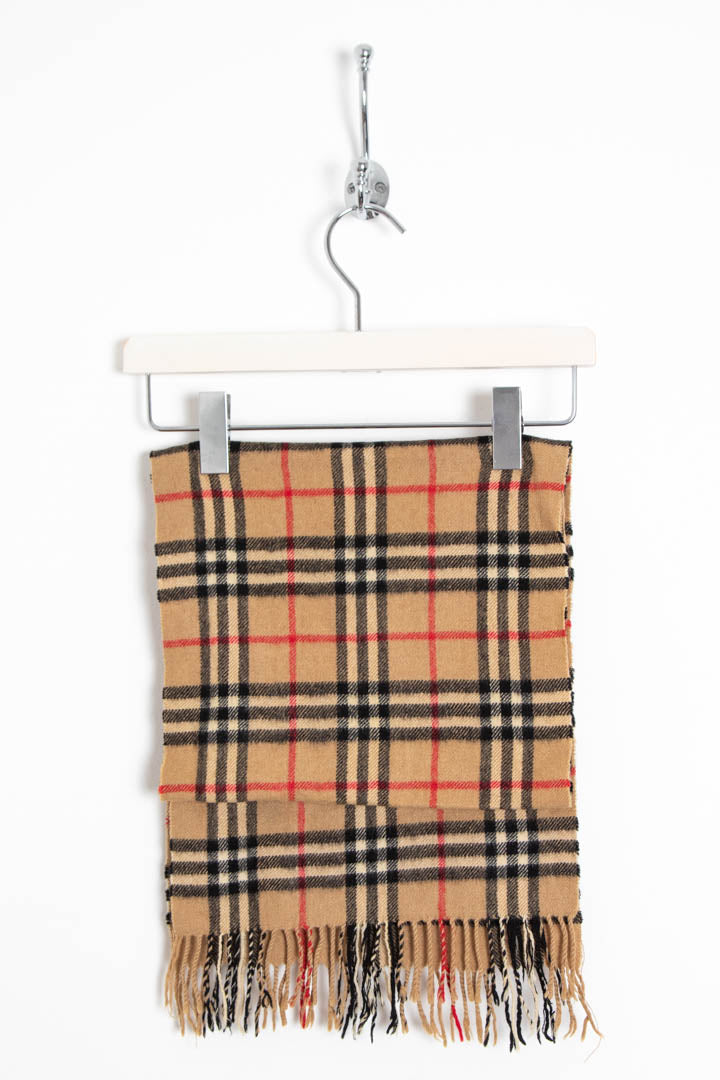 Image of Burberry Nova Check Cashmere Scarf