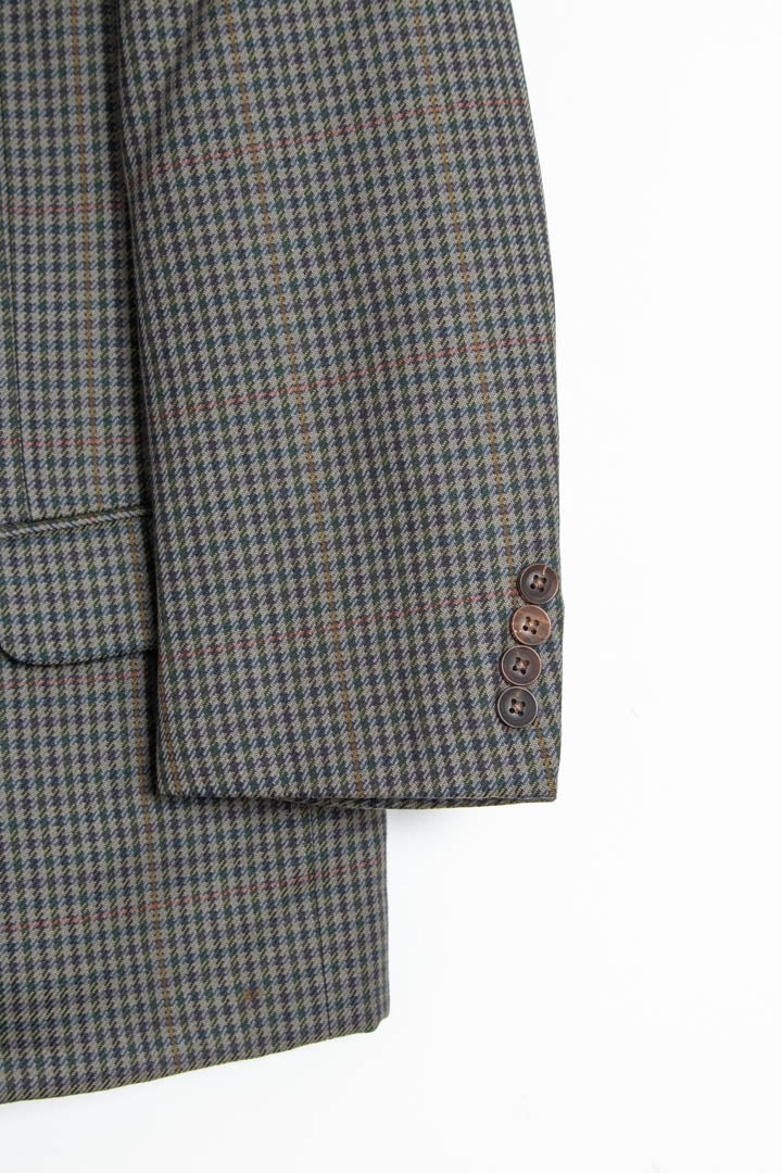 Image of Burberry Wool Tweed Blazer (M)