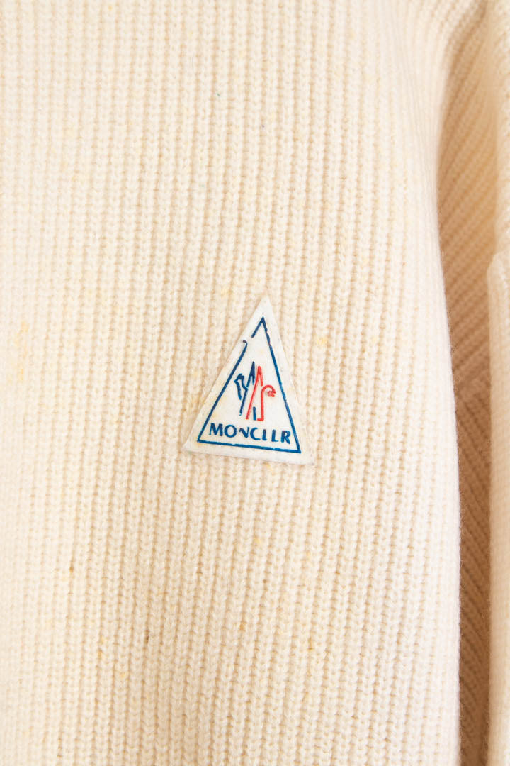 Image of Moncler Crew Neck Wool Jumper (S)