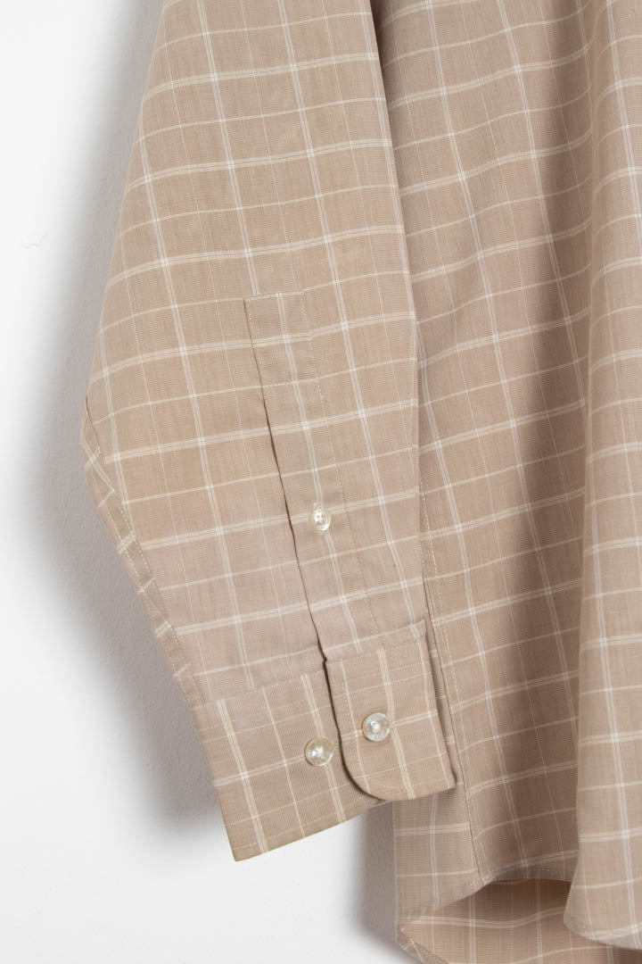 Image of Balenciaga Long Sleeve Checkered Shirt (S)