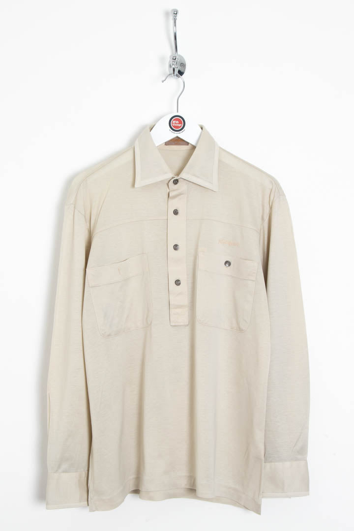 Image of YSL Long Sleeve Polo Shirt (S)