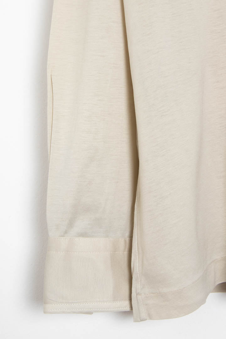Image of YSL Long Sleeve Polo Shirt (S)