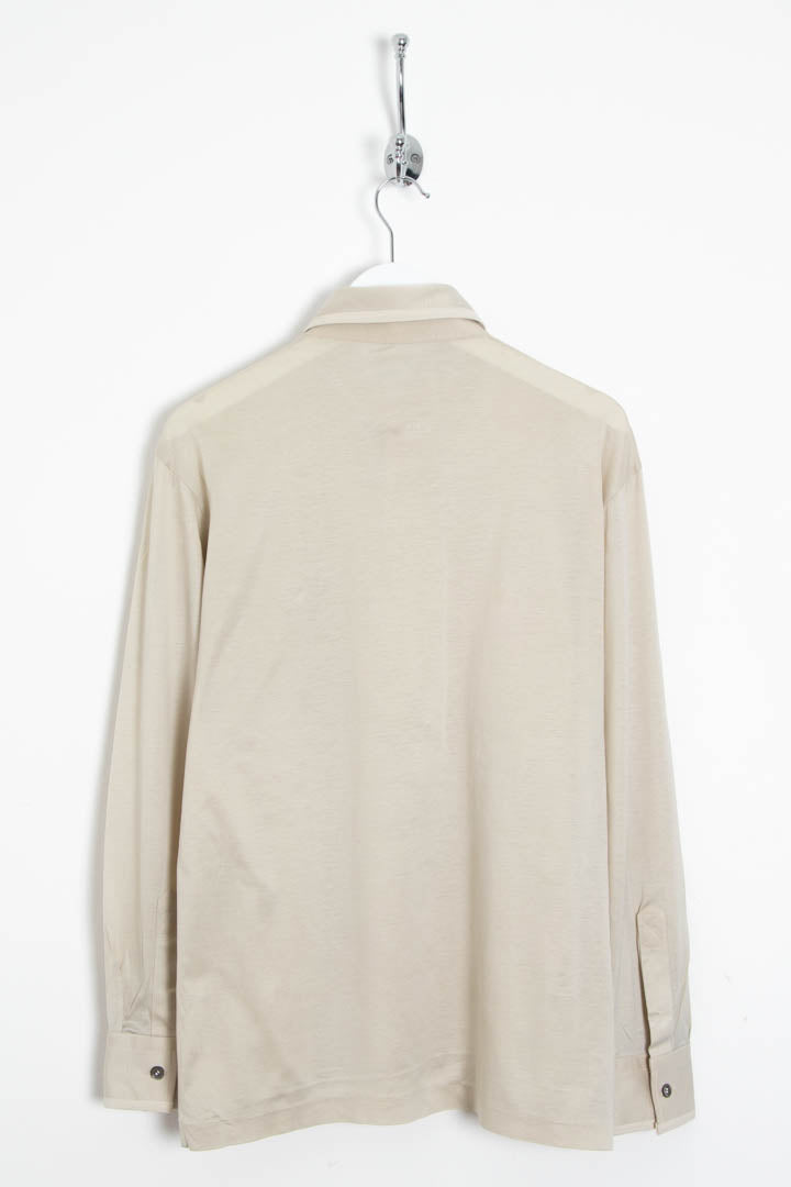 Image of YSL Long Sleeve Polo Shirt (S)