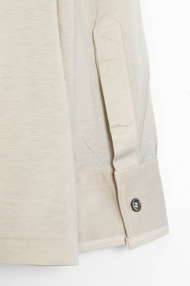 Image of YSL Long Sleeve Polo Shirt (S)